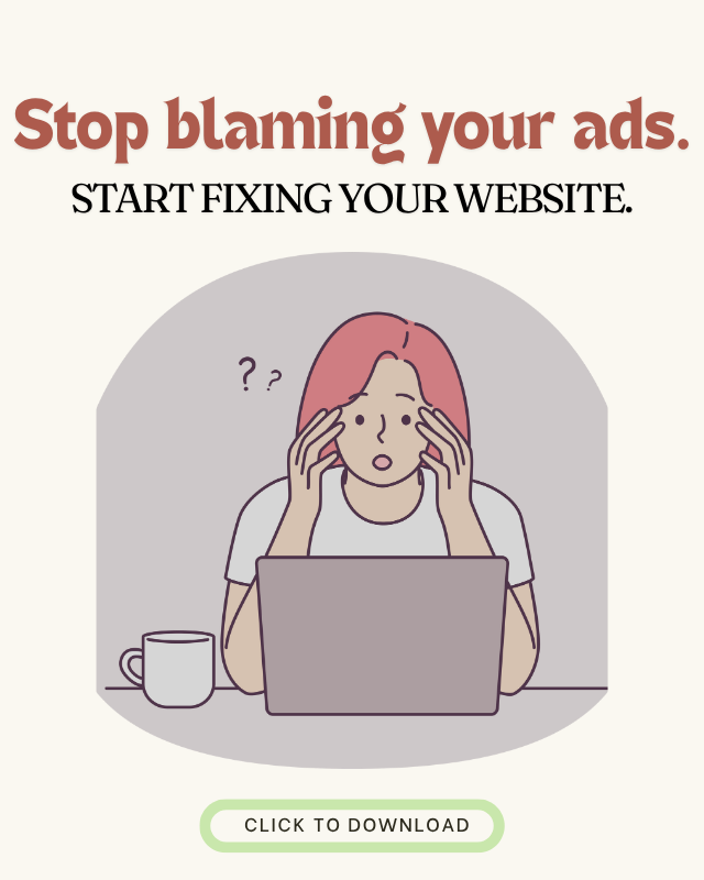 Konstantina Symeonidous blog article about 7 website mistakes that kill conversions